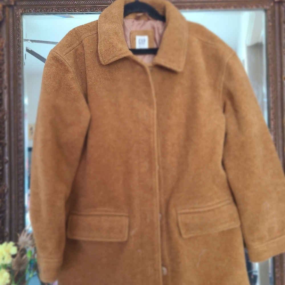 Gap Kids Wool-Blend Topcoat sz 4